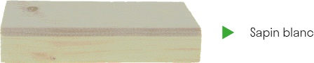 Volets Guignard Sapin blanc