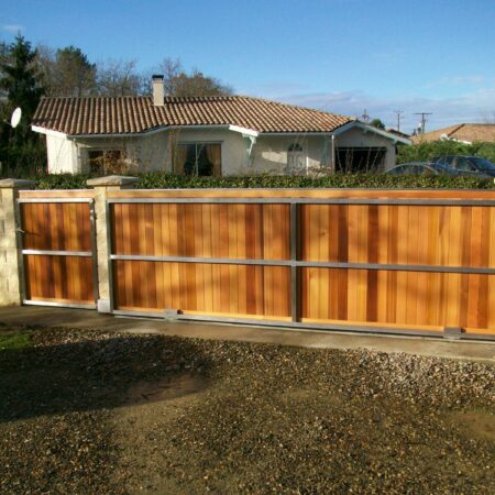 Porte en bois avec Volets Guignard